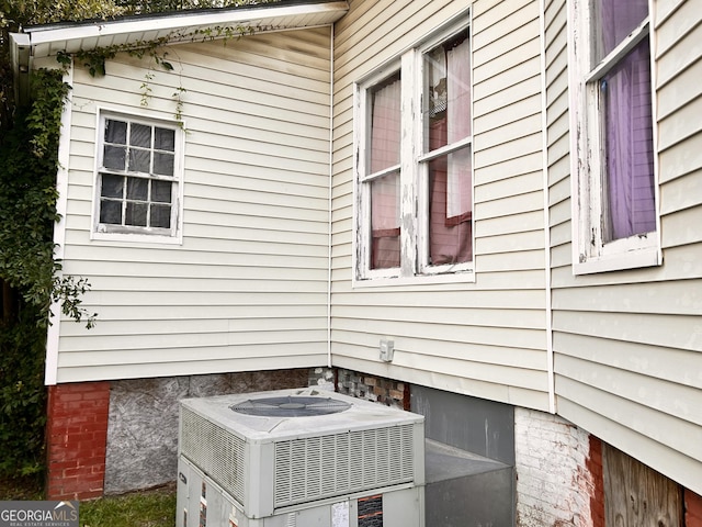 exterior space with central AC unit