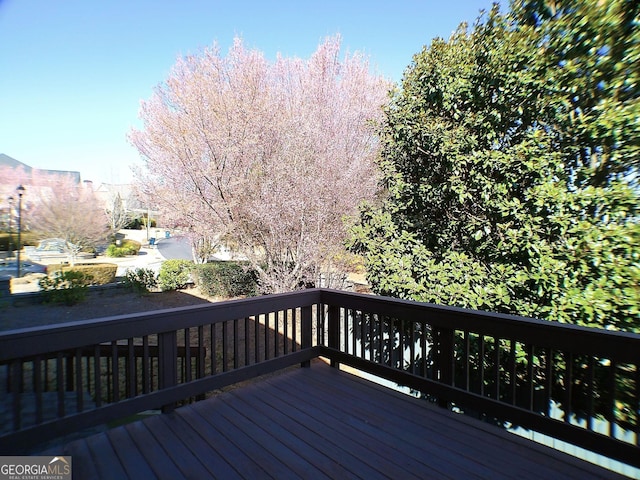 view of deck