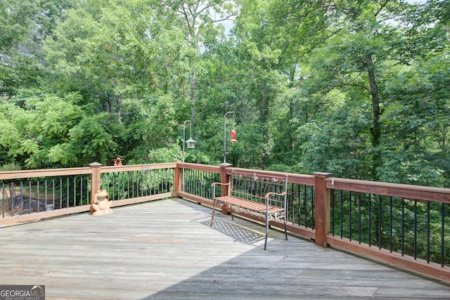 8440 Woodland Brooke Trl, Cumming, GA 30028 - view of deck