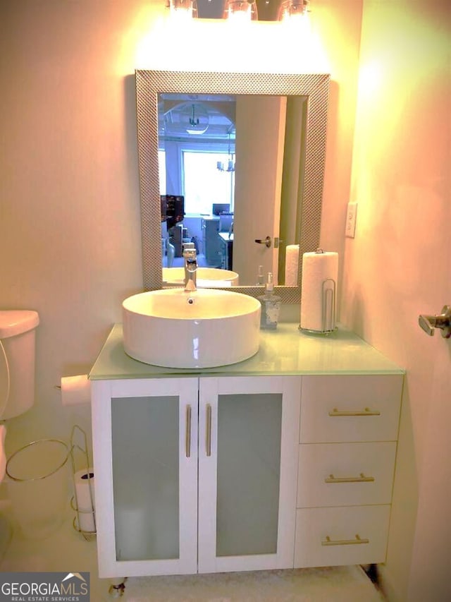 2479 Peachtree Rd NE Unit 1115, Atlanta, GA 30305 - bathroom with toilet and vanity