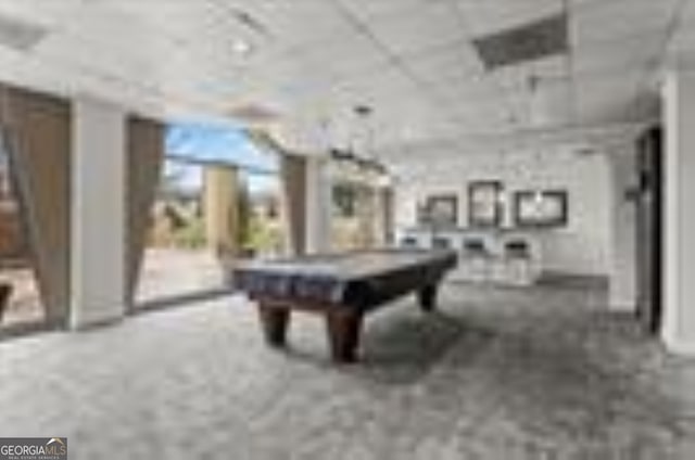 2479 Peachtree Rd NE Unit 1115, Atlanta, GA 30305 - recreation room featuring pool table