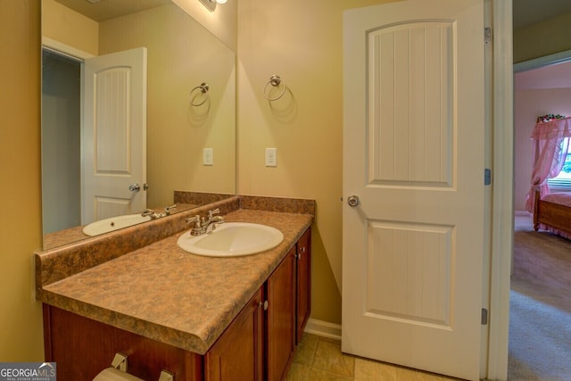 1186 Diamond Xing, Mcdonough, GA 30252 - ensuite bathroom with vanity and baseboards