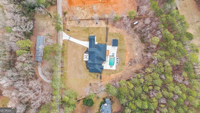 2634 Greenes Ln, Powder Springs, GA 30127 - birds eye view of property