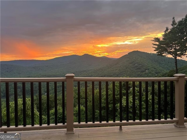 property view of mountains