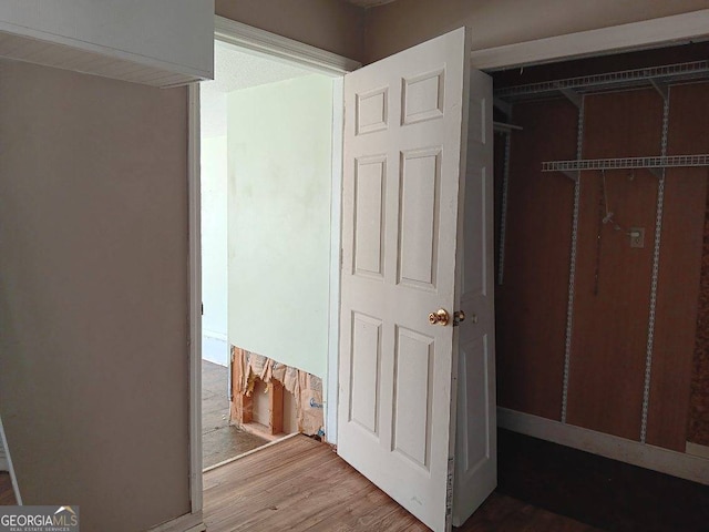 view of closet