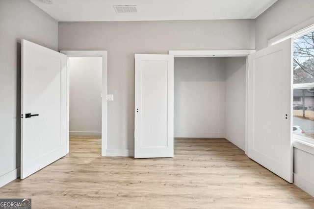 closet with visible vents