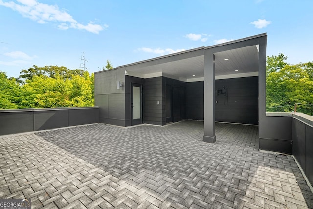 244 Locust St Unit B, Atlanta, GA 30317 - view of patio / terrace with a balcony