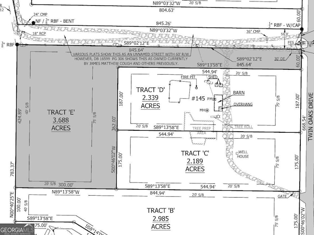 145E Twin Oaks Dr, Hampton GA, 30228 land for sale