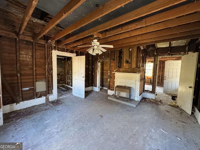 view of unfurnished living room