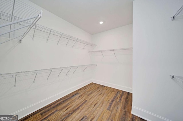 107 Bob White Dr, Calhoun, GA 30701 - walk in closet with wood finished floors