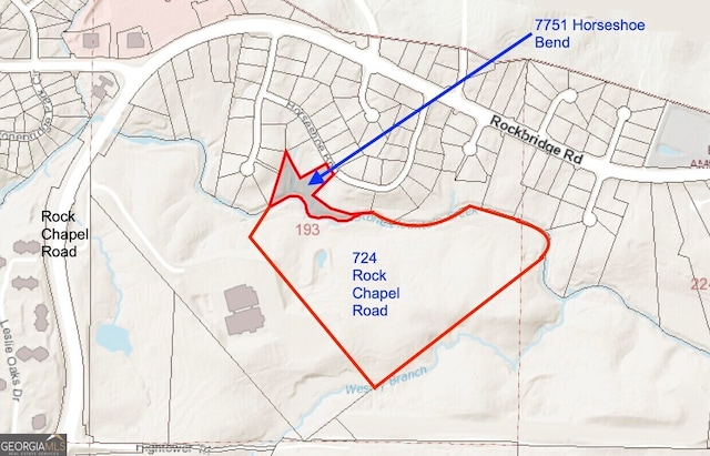 7751 Horseshoe Bnd, Lithonia GA, 30058 land for sale