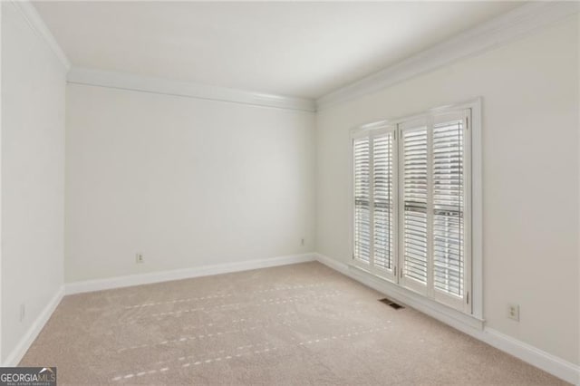 3690 Millwater Xing, Dacula, GA 30019 - unfurnished room featuring ornamental molding and carpet floors