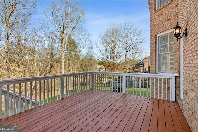 3690 Millwater Xing, Dacula, GA 30019 - view of wooden deck