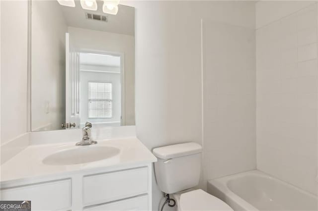 3690 Millwater Xing, Dacula, GA 30019 - bathroom with vanity and shower / bath combination