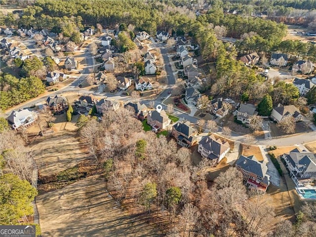 3690 Millwater Xing, Dacula, GA 30019 - aerial view of property's location with nearby suburban area