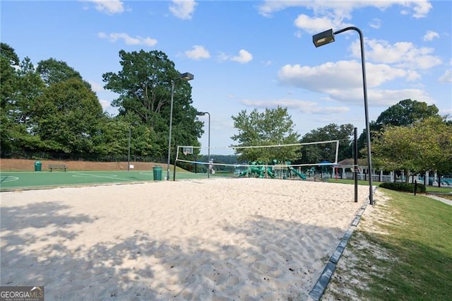 3690 Millwater Xing, Dacula, GA 30019 - view of community featuring volleyball court