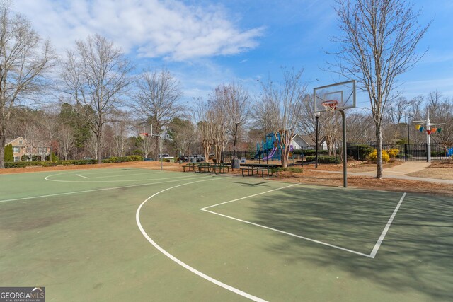 702 Berkeley Ter, Canton, GA 30115 - view of sport court featuring community basketball court