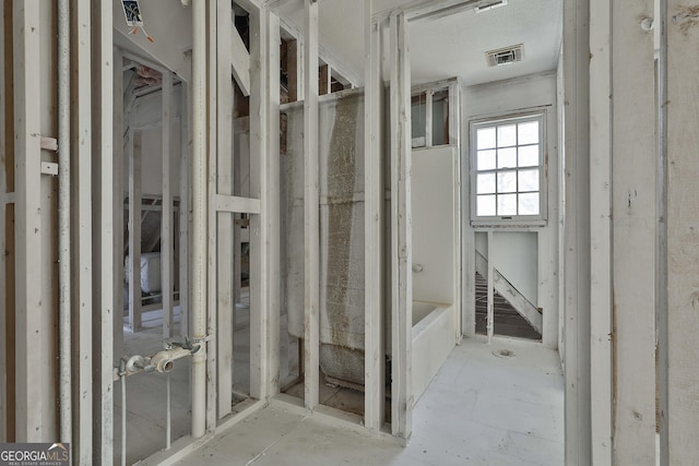 bathroom with visible vents