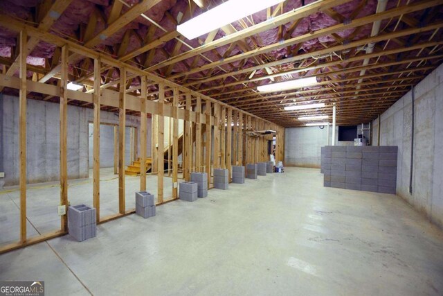 2656 Panorama Dr, Sautee Nacoochee, GA 30571 - view of unfinished below grade area