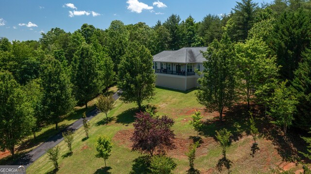 2656 Panorama Dr, Sautee Nacoochee, GA 30571 - view from above of property featuring a heavily wooded area