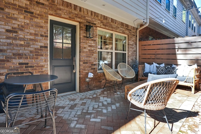 view of patio / terrace