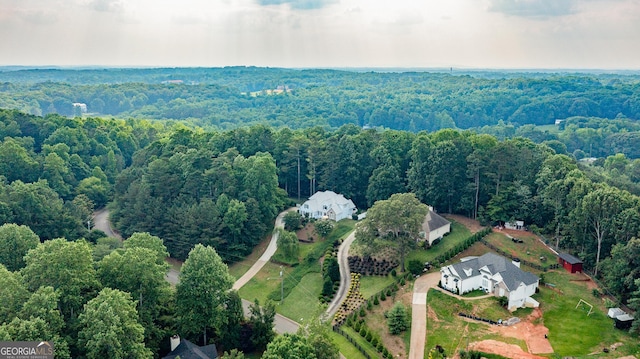 210 Wrights Mill Way, Canton, GA 30115 - drone / aerial view of a heavily wooded area