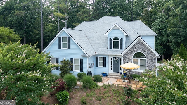 210 Wrights Mill Way, Canton, GA 30115 - view of front of home featuring stone siding