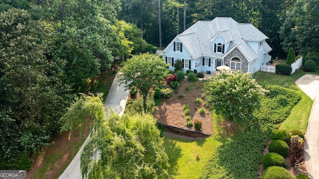210 Wrights Mill Way, Canton, GA 30115 - view from above of property