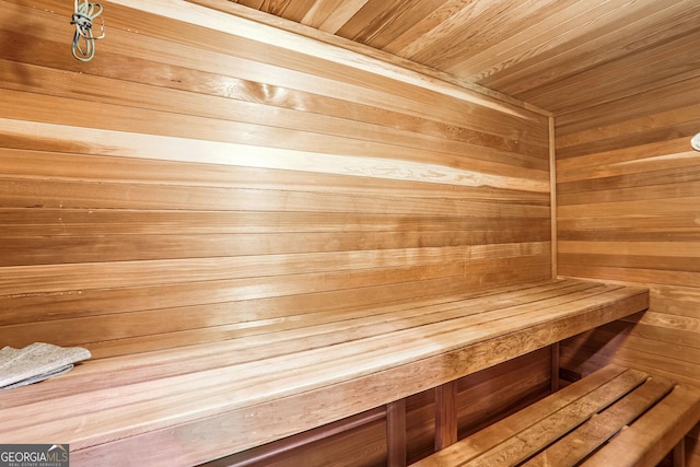 view of sauna / steam room