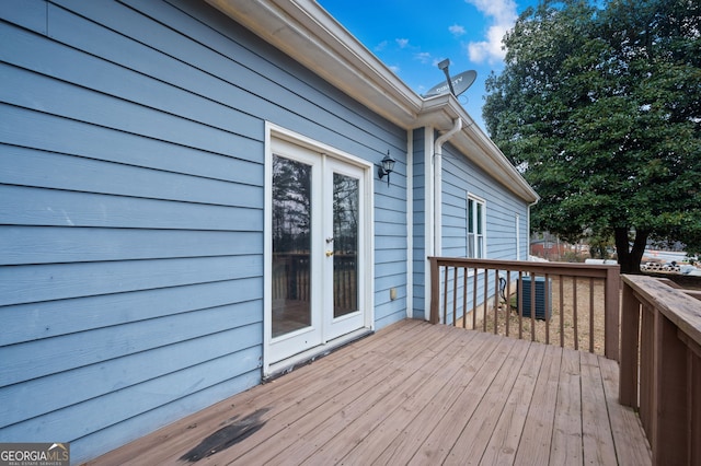 2820 Maxwell Pl, Lithia Springs, GA 30122 - deck featuring french doors