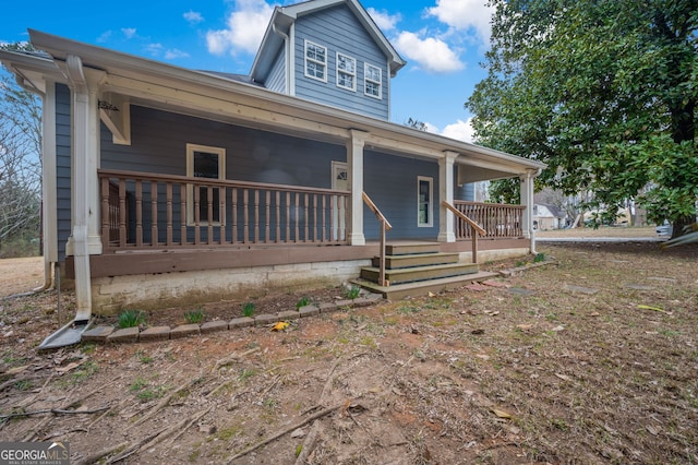 2820 Maxwell Pl, Lithia Springs, GA 30122 - view of front facade featuring a porch
