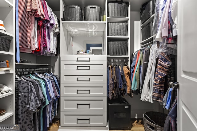 view of spacious closet