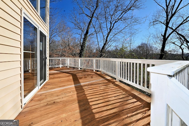 view of deck