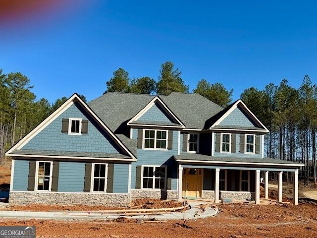 view of front of house featuring a porch