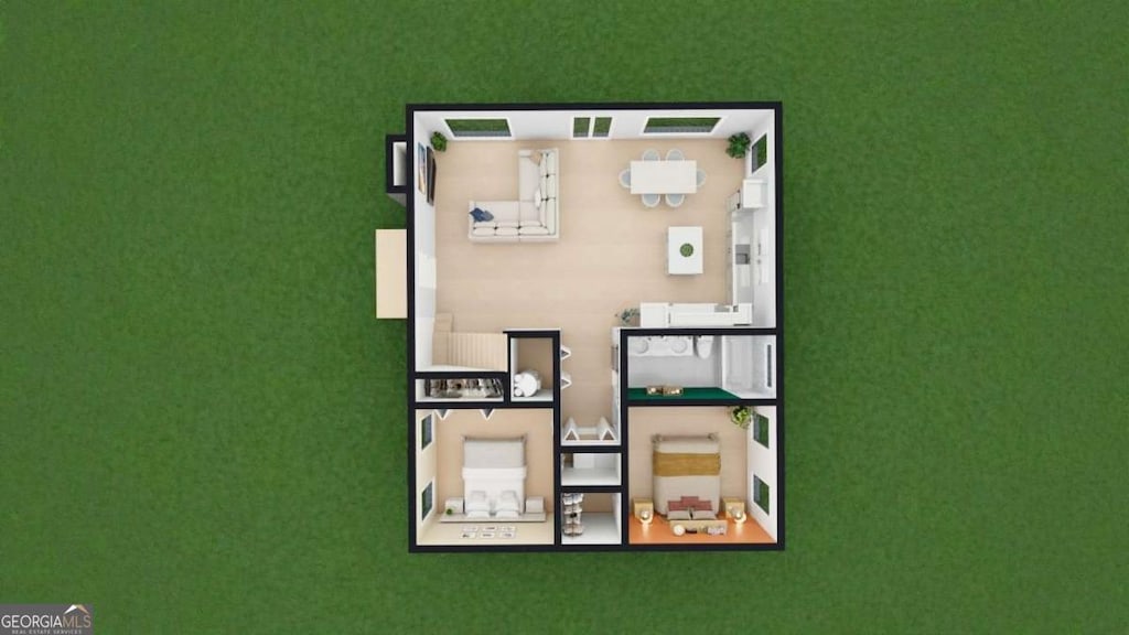 1365 Hunter Dr, Ranger, GA 30734 - view of home floor plan