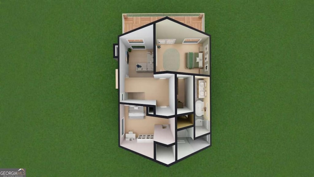 1365 Hunter Dr, Ranger, GA 30734 - view of property floor plan