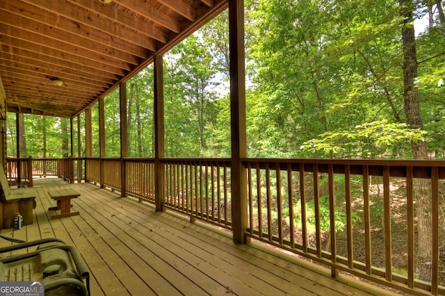 381 Morley Ct, Ellijay, GA 30540 - view of deck