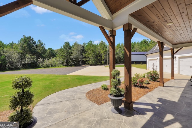 view of patio