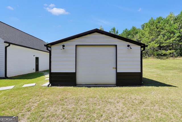 view of outbuilding featuring an outbuilding