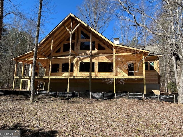 view of back of house