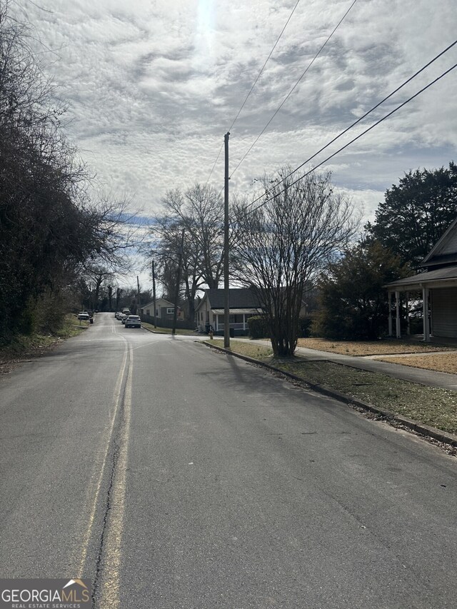 view of street