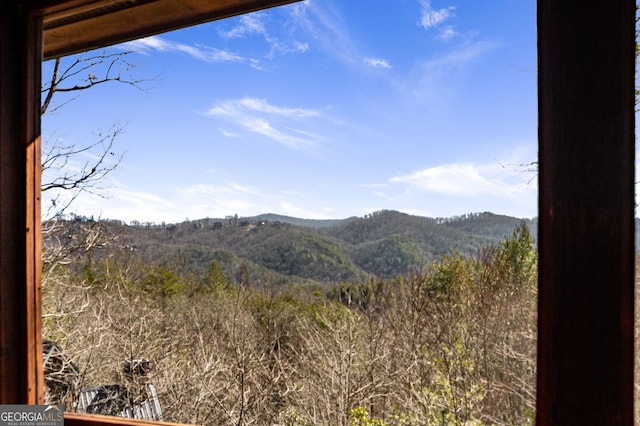 property view of mountains