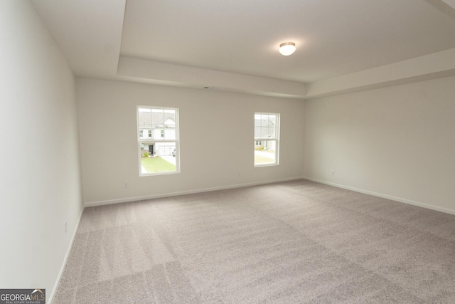 34 Russet Way Lot 57, Newnan, GA 30263 - carpeted spare room with a raised ceiling and baseboards