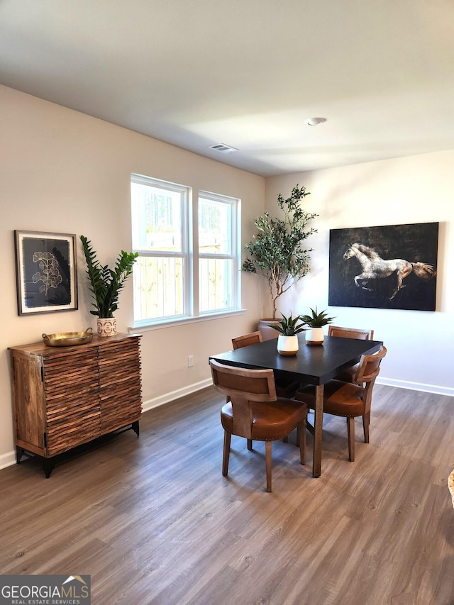 34 Russet Way Lot 57, Newnan, GA 30263 - dining space featuring baseboards and wood finished floors