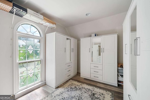 interior space featuring wood finished floors