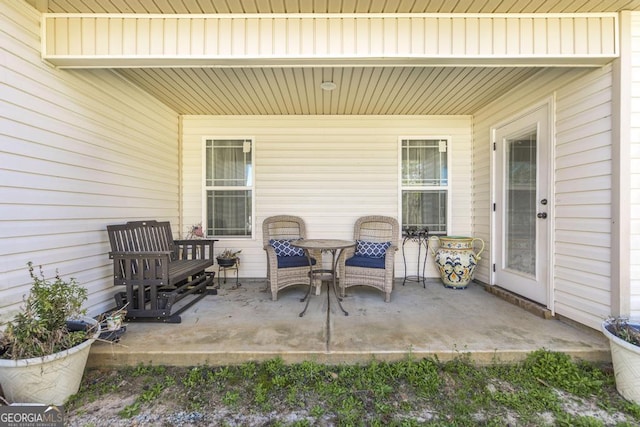 view of patio