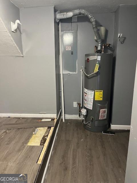 3235 Wintercreeper Dr, Lithonia, GA 30038 - utilities featuring gas water heater and electric panel