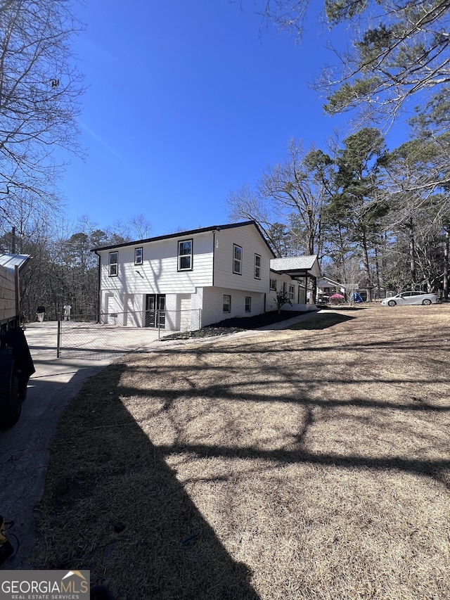 view of back of house