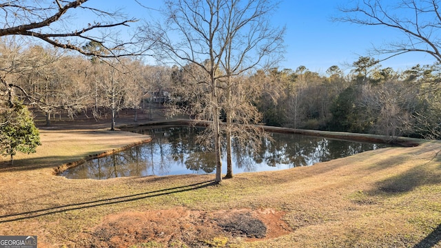 property view of water