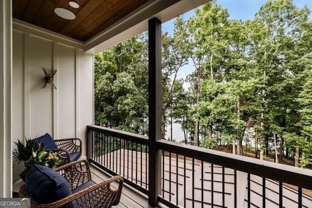 9370 Raldon Rd, Gainesville, GA 30506 - balcony featuring view of scattered trees